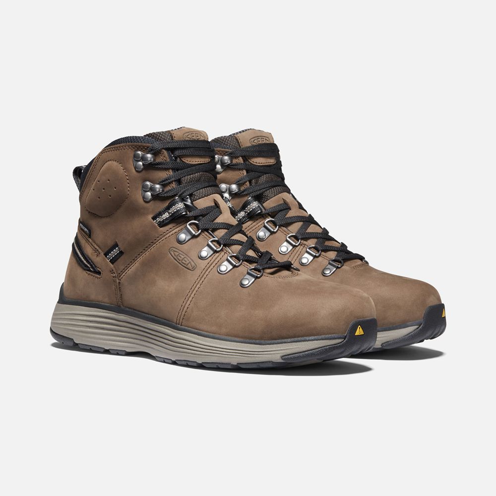 Keen Trekking Bot Erkek Kahverengi - Manchester 6\" Wp (Aluminum Toe) - Türkiye WXGS21098